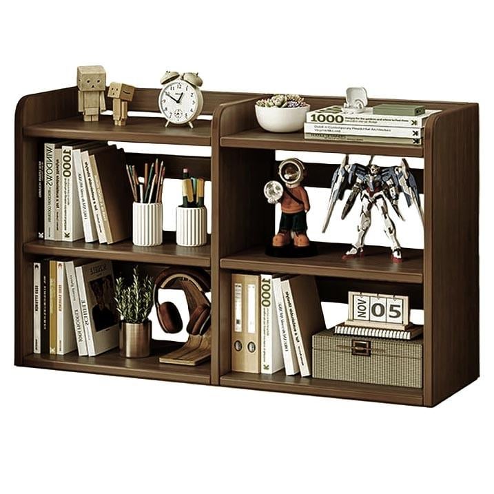 Полка-надстройка настольная из дерева Инделия корица (АКД-018833)