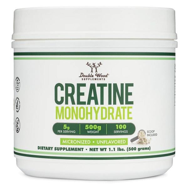 Креатин моногідрат Double Wood Creatine Powder 500 г 100 порцій