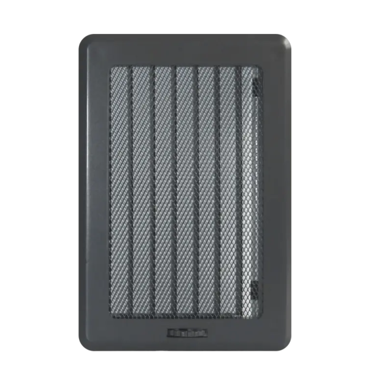 Решетка вентиляционная для камина Darco Рж3 из жалюзи 245х175 мм Графит (32543638)