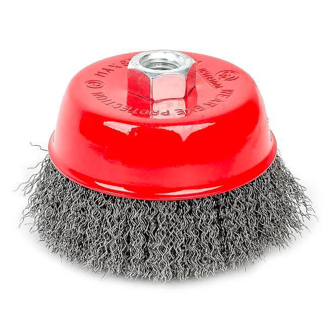 Щетка чашечная Intertool BT-1100 100 мм для КШМ М14 (109283)
