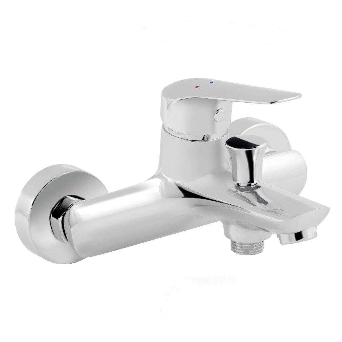 Змішувач для ванної Ferro Dijon BDJ1 одноважільний Хром (175028)