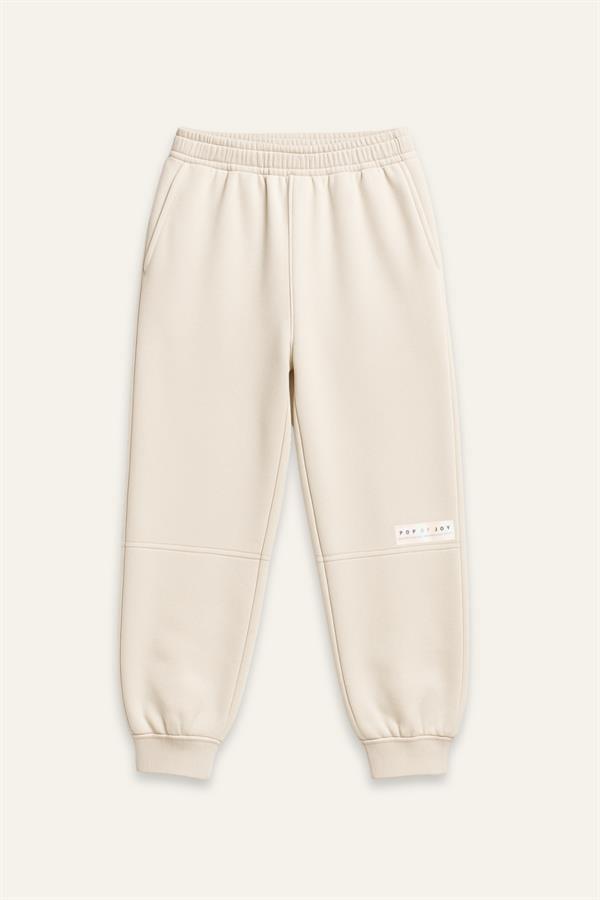 Брюки для мальчика с начесом с резинкой на манжетах Zeyland 11-12 лет 152 см Сливочный (8683169185010)