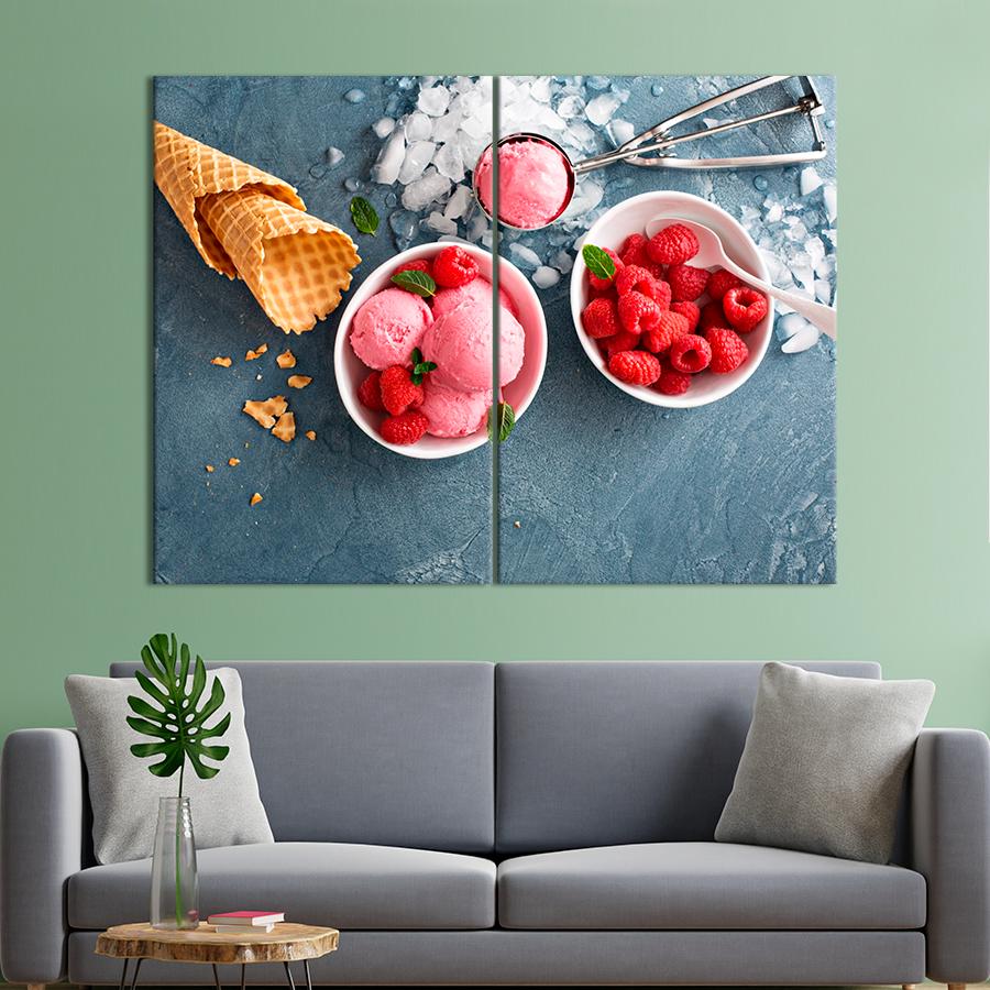 Настенний декор Малиновое мороженое 111x81 см (A365-2)