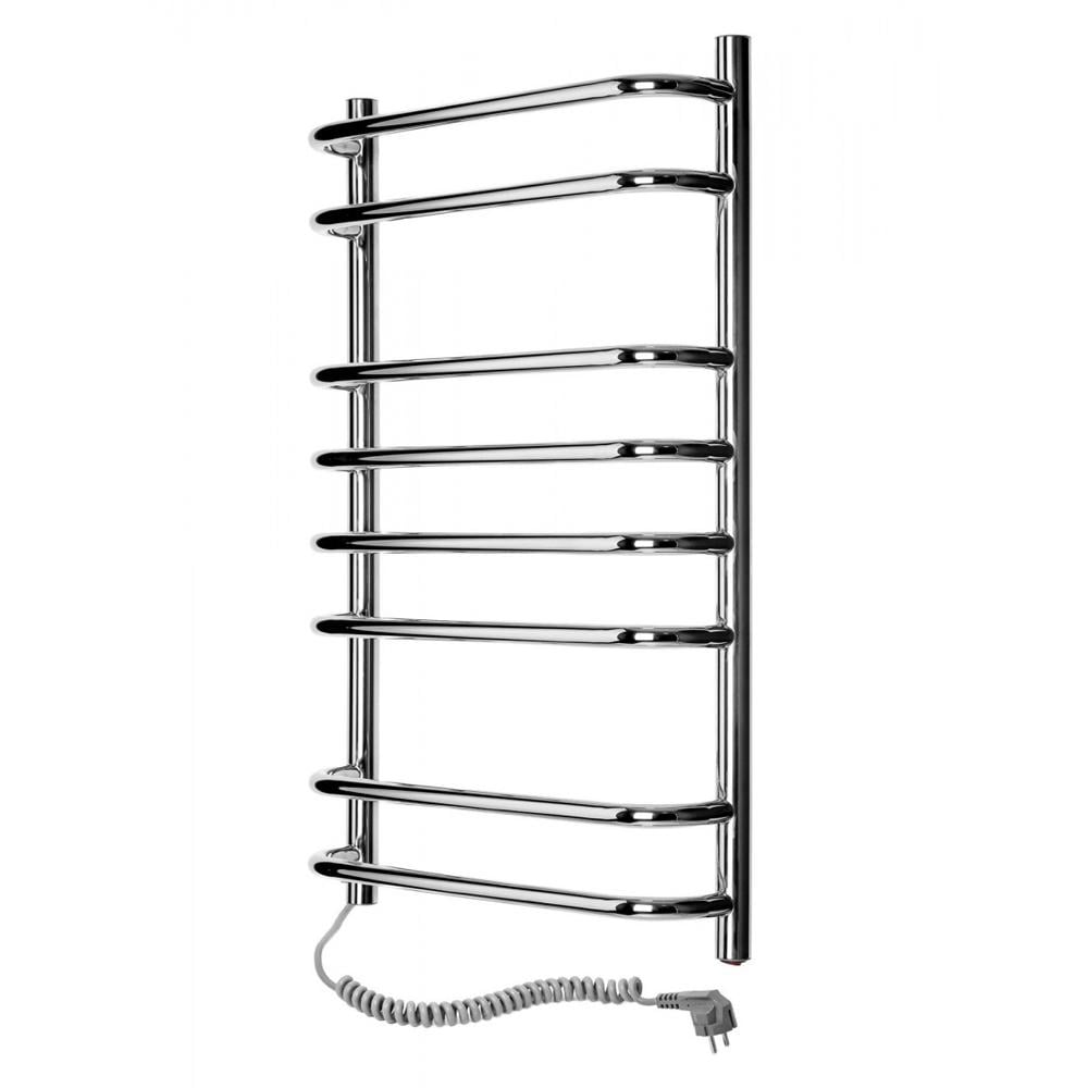 Полотенцесушитель электрический SANTAN лестница Симфония 480х800 нержавеющая сталь левосторонний (113209)