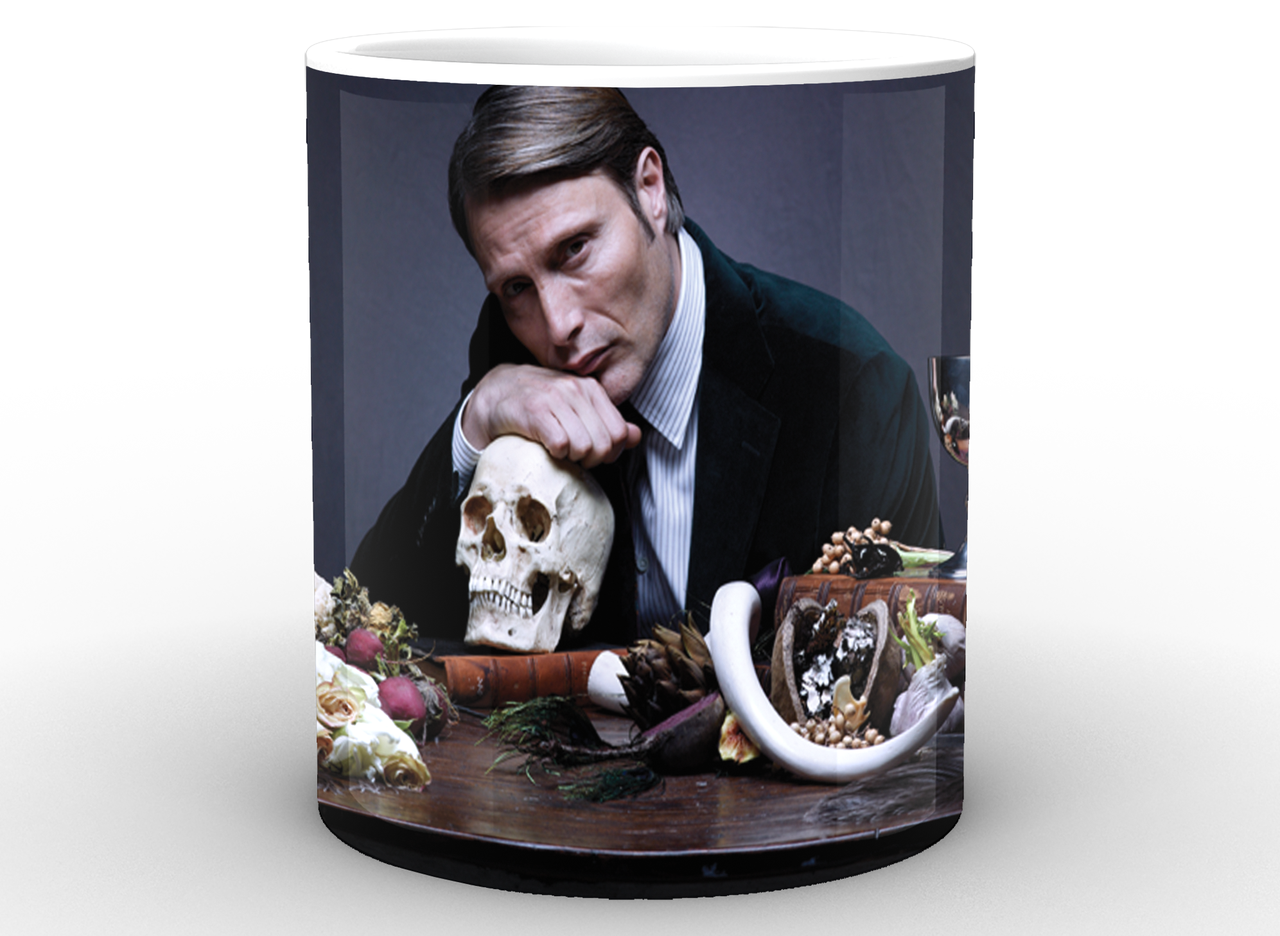 Чашка GeekLand Ганнибал 330 мл Белый (HN.02.006)