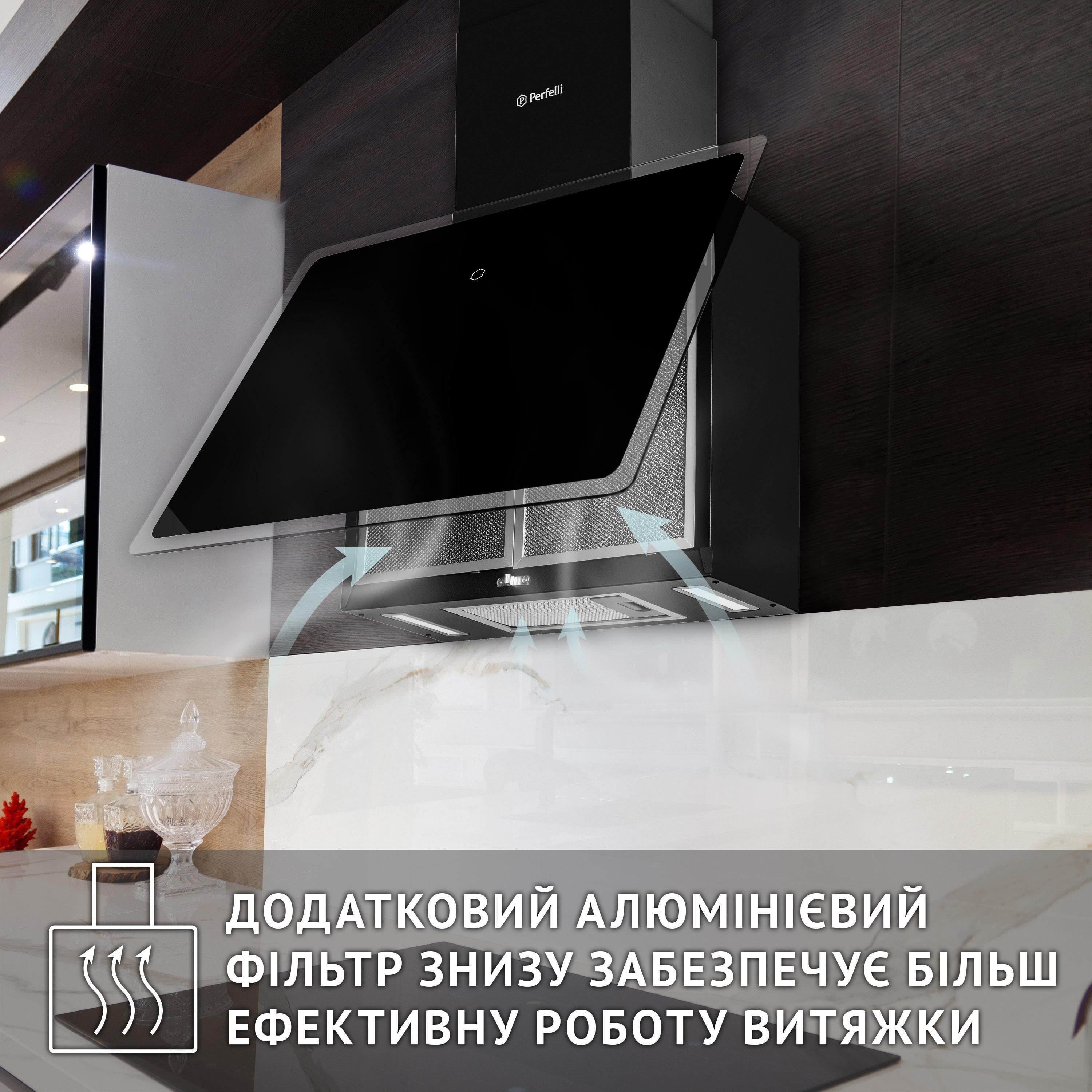 Витяжка Perfelli RIVA NERO - фото 7
