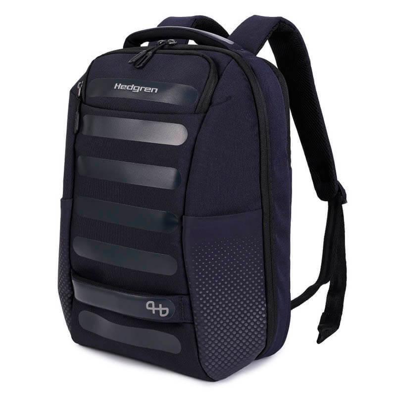 Городской рюкзак с дождевиком Hedgren Comby Handle M 19 л Peacoat Blue (HCMBY07/870-01)