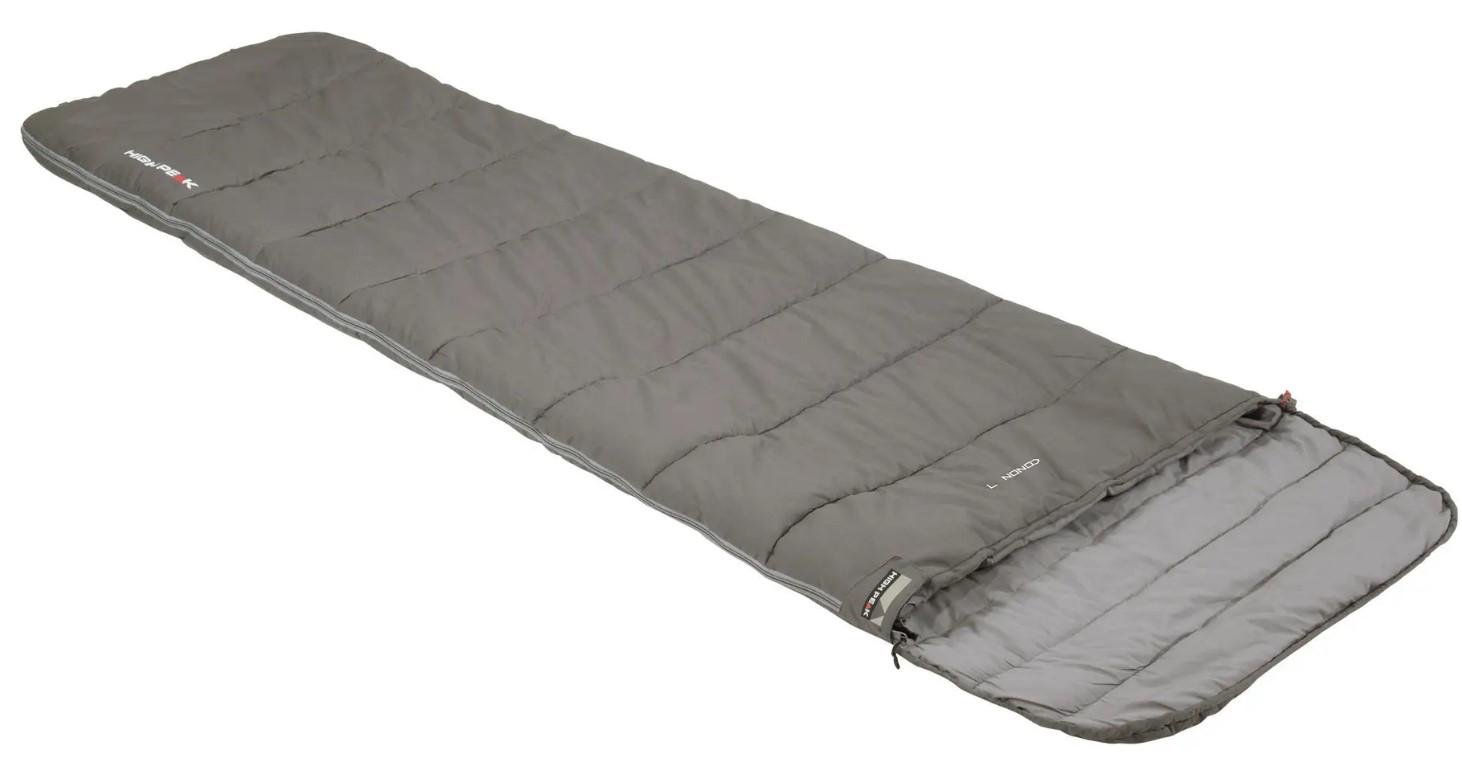 Спальний мішок High Peak Conon 7 Left Grey/Light Grey (21247)