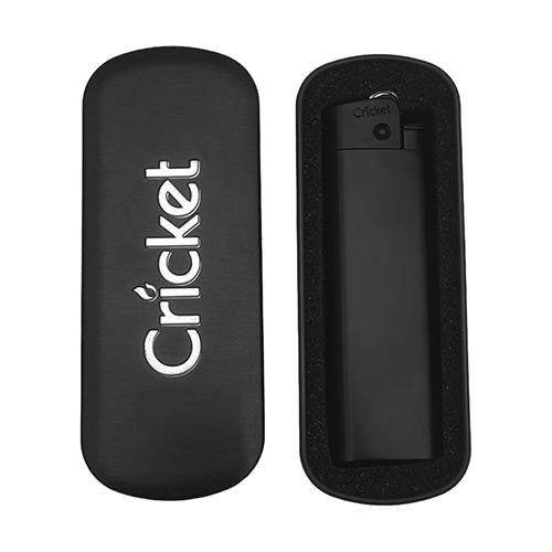 Зажигалка Cricket Deluxe Turbo в футляре Black (ТЗ-79) - фото 2