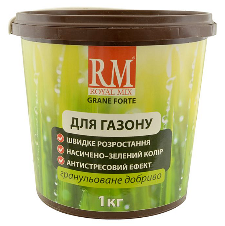 Удобрение для газона Royal Mix NPK 16-20-7 с микроэлементами 1 кг (X-2457)