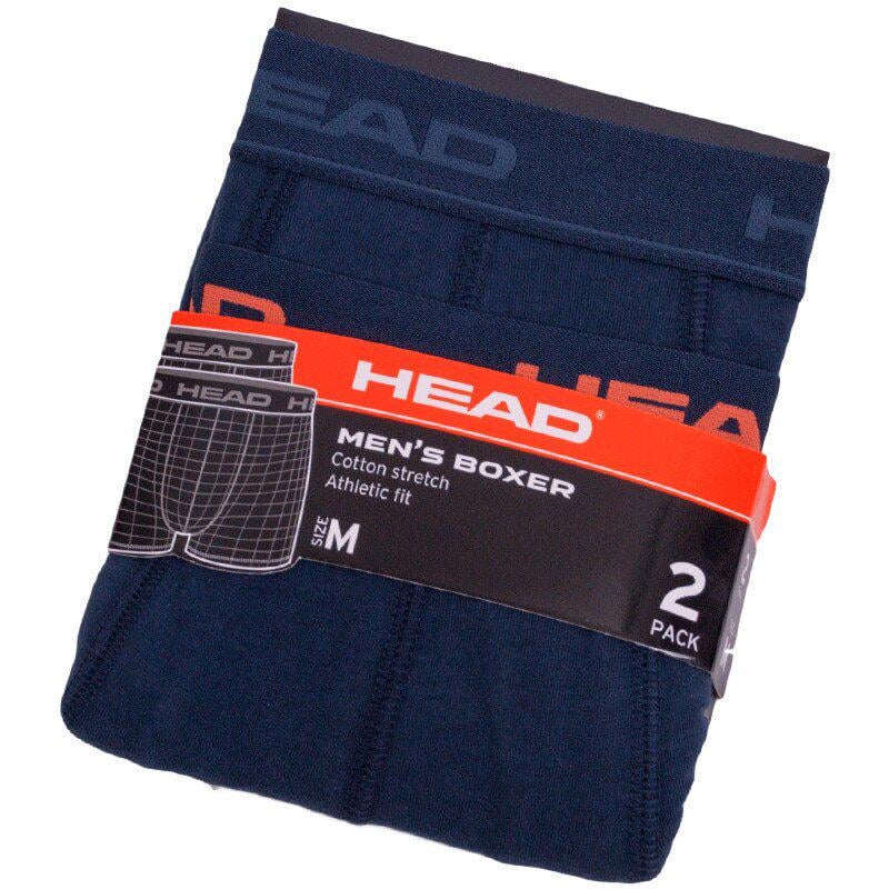 Труси-боксери Head Basic Boxer 2-pack S Navy/Blue (841001001-493) - фото 9