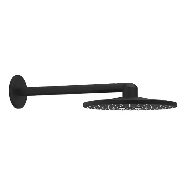 Верхний душ Grohe Rainshower SmartActiv 22123KF0 310 мм с кронштейном на 2 режима Черный (35711901)