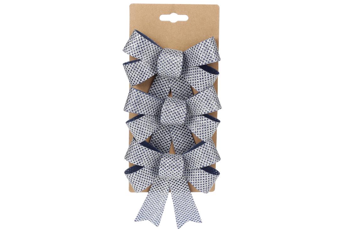 Новогодний подвеска BonaDi Бант 3 шт. (821-025)