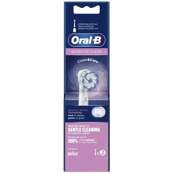 Насадка Oral-B Braun Sensitive Clean 2 шт.