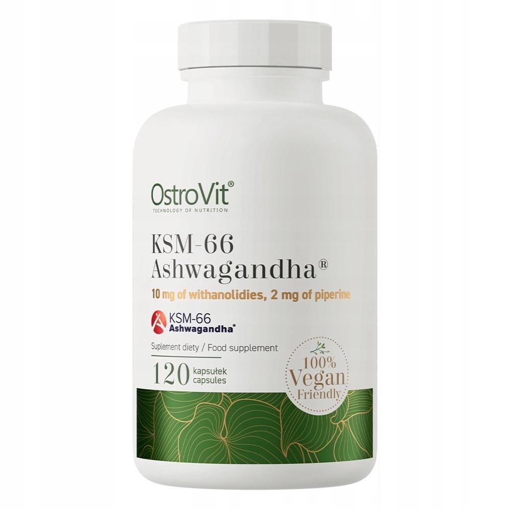 Ашвагандха KSM-66 Ostrovit KSM-66 Ashwagandha VEGE 120 caps Ашвагандха KSM-66 Ostrovit KSM-66 Ashwagandha VEGE 120 caps