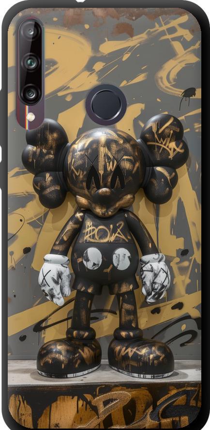 Чехол на Huawei P40 Lite E Bronze kaws (6097b-1875-42517)