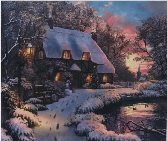 Алмазна мозаїка за номерами Josef Otten Хатинка в лісі 71133_BGLE 40x50 см (MTT-191195)