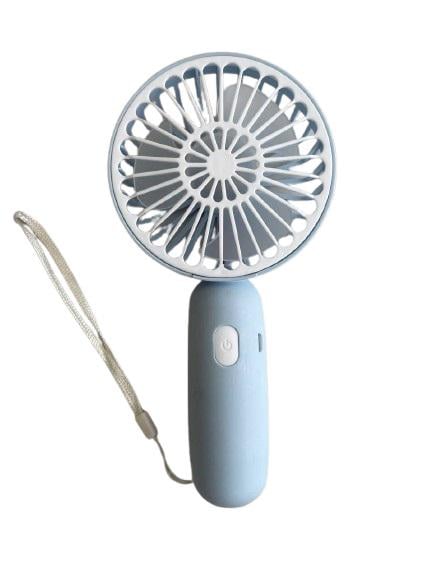 Настольный вентилятор F4 с micro USB зарядкой Синий (000579954)