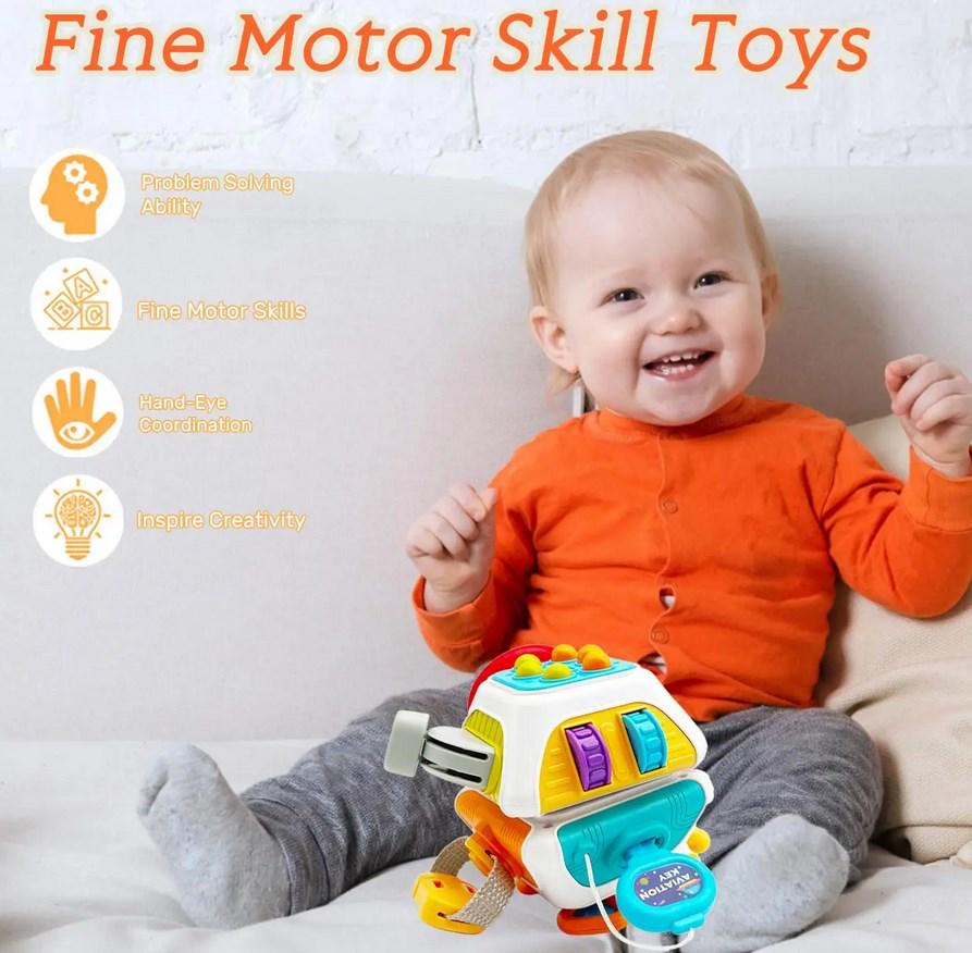 Іграшка розвиваюча для дрібної моторики/пам'яті Монтессорі Куб (1586) - фото 6 Іграшка розвиваюча для дрібної моторики/пам'яті Монтессорі Куб (1586) - фото 6