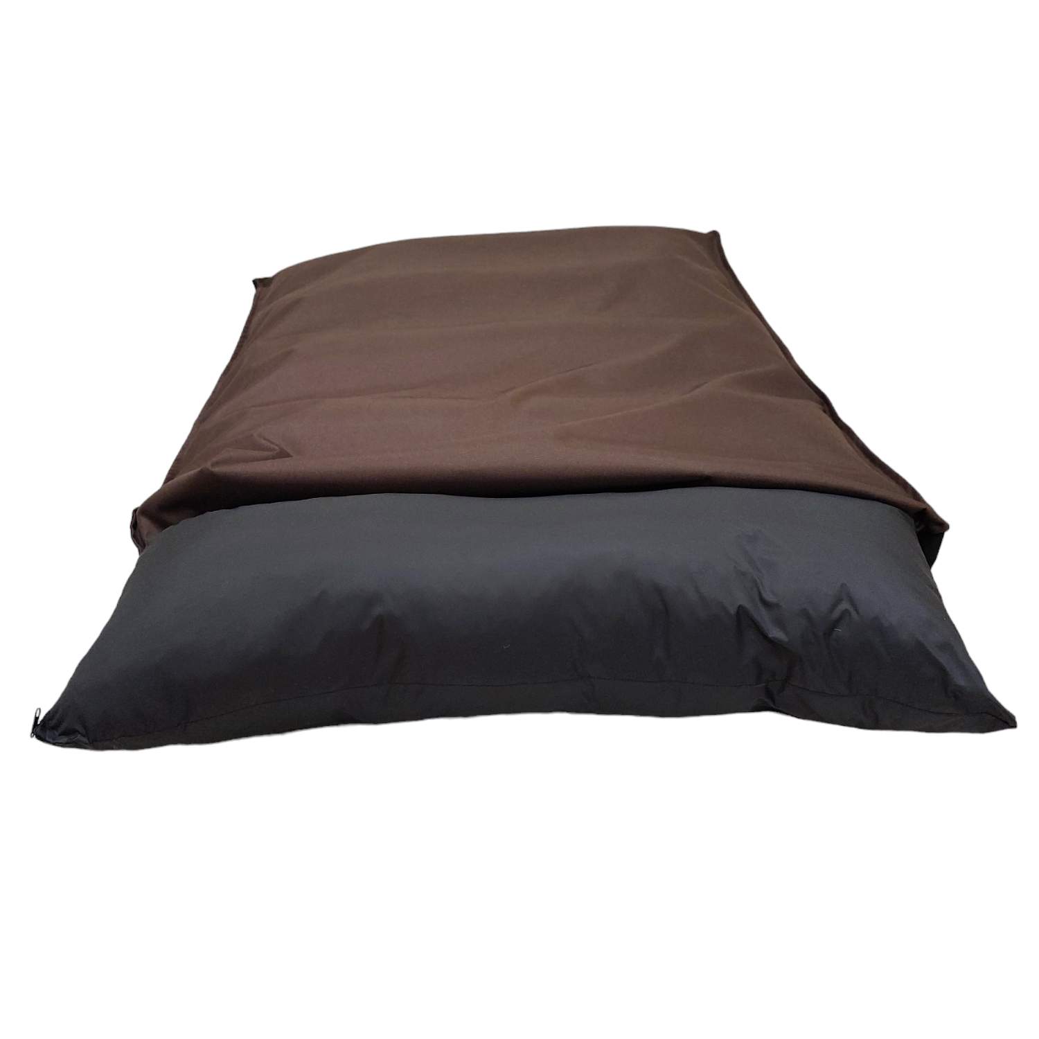 Лежак для собак Huge and Tiny Waterproof 100x70x6 см Коричневый с черным - фото 8