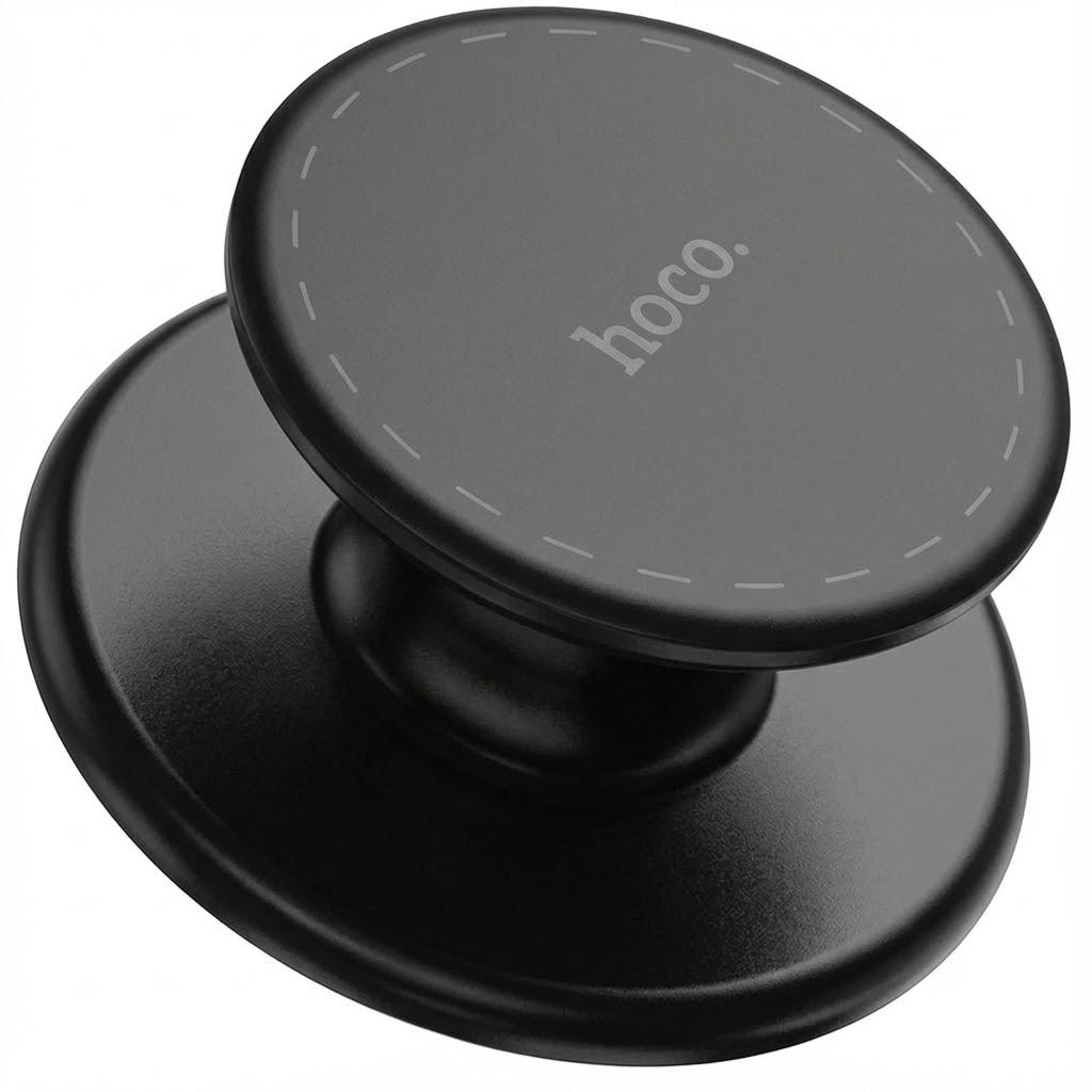 Магнитный складной держатель для телефона Hoco GH8 с мощным магнитом N52/TPE силикон Черный