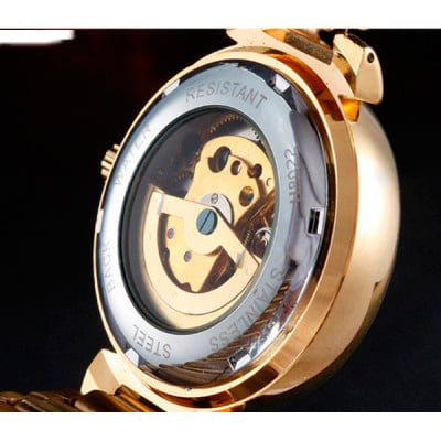 Годинник наручний унісекс Winner Round Gold (7211) - фото 5 Годинник наручний унісекс Winner Round Gold (7211) - фото 5