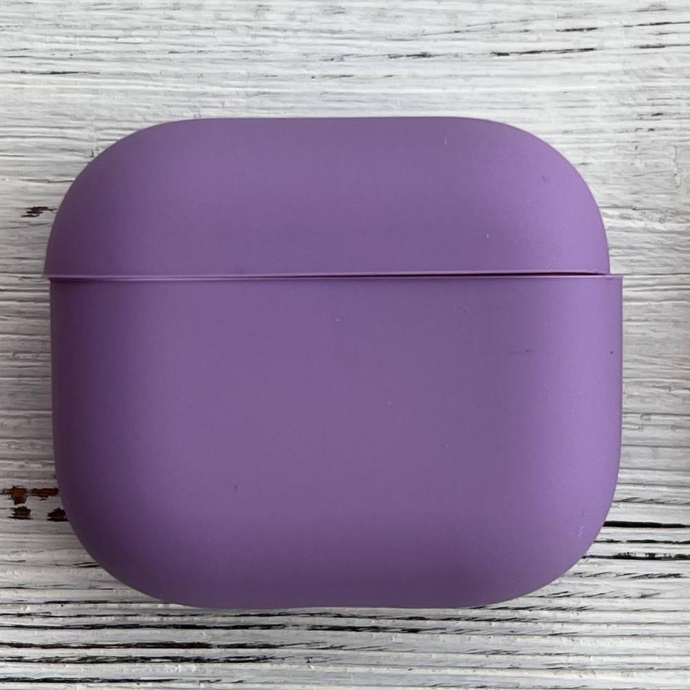 Силиконовый чехол для наушников AirPods 3 Light Purple