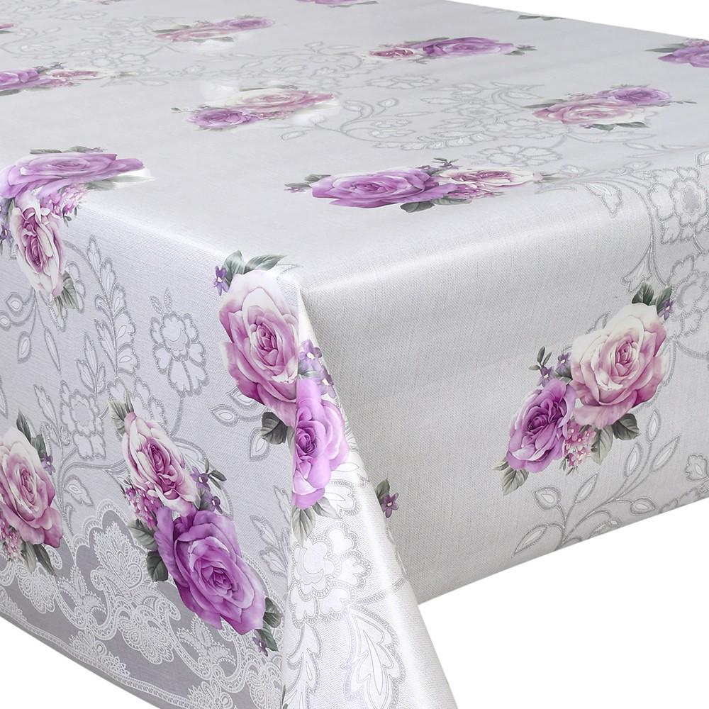 Клеенка на стол Dekorama 054C 1,4х20 м Серый из Фиолетово-розовый (32534455) Клеенка на стол Dekorama 054C 1,4х20 м Серый из Фиолетово-розовый (32534455)
