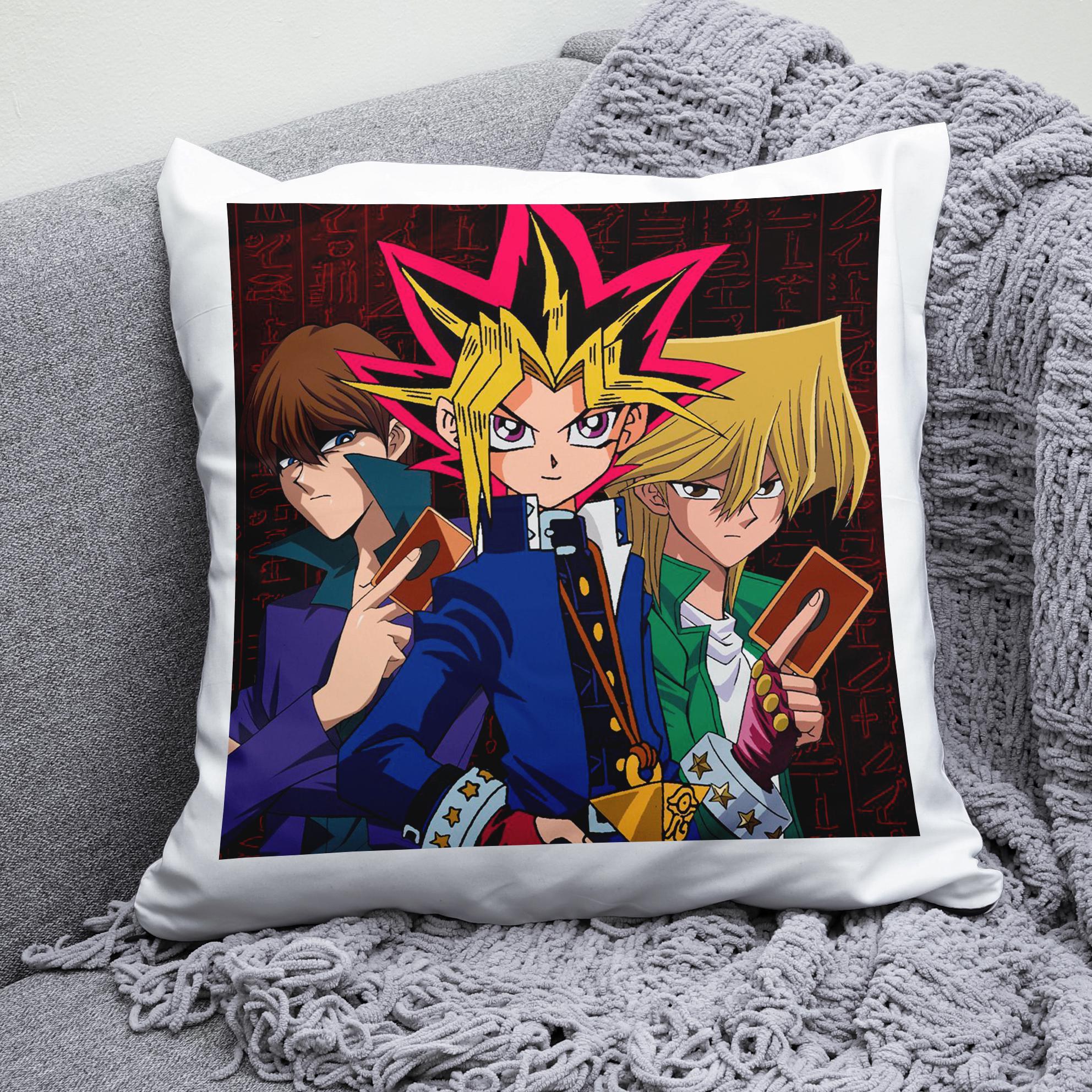 Плюшевая подушка квадрат с принтом аниме Yu-Gi-Oh! Duel Monsters