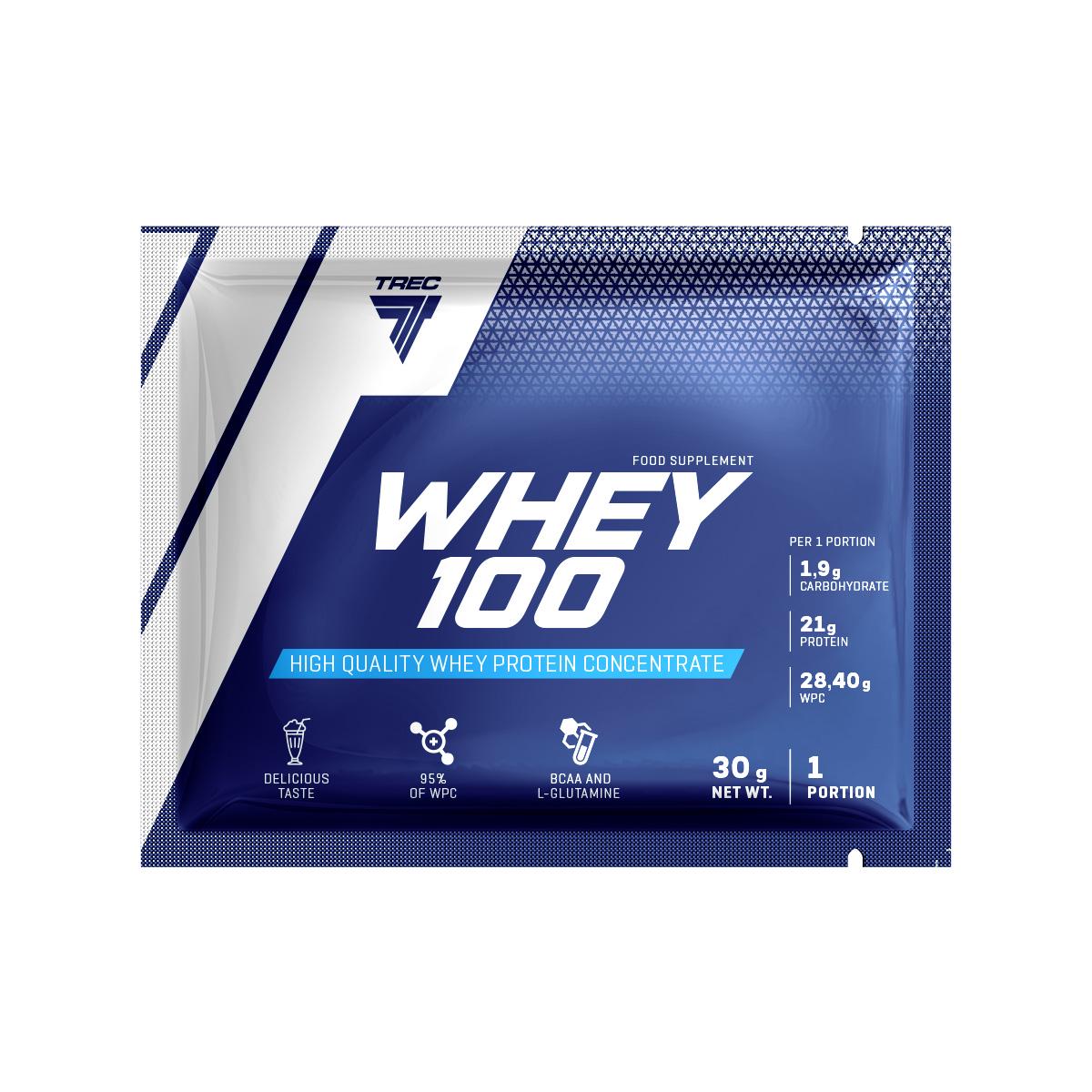 Протеин Trec Nutrition Whey 100 30 г Арахисовая паста (5597V9933)