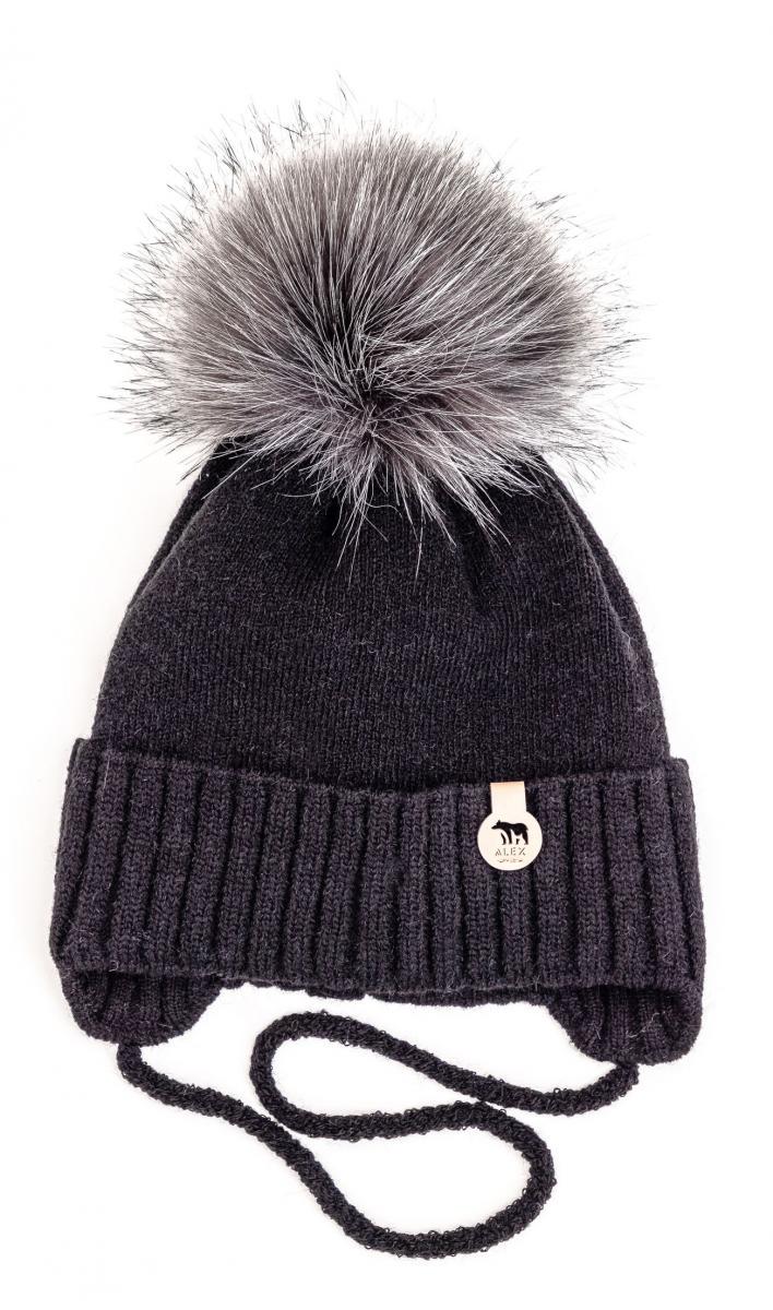 Шапка детская зимняя Alex Умка 46-50 см Черный