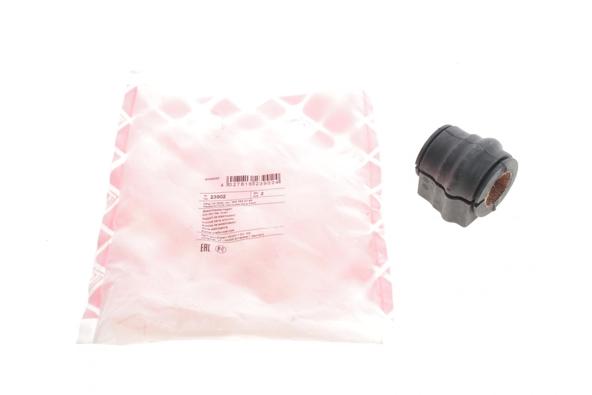 Втулка стабилизатора переднего FEBI BILSTEIN Mercedes C-class W203 00-07 d 21 мм 23902 (25600559)