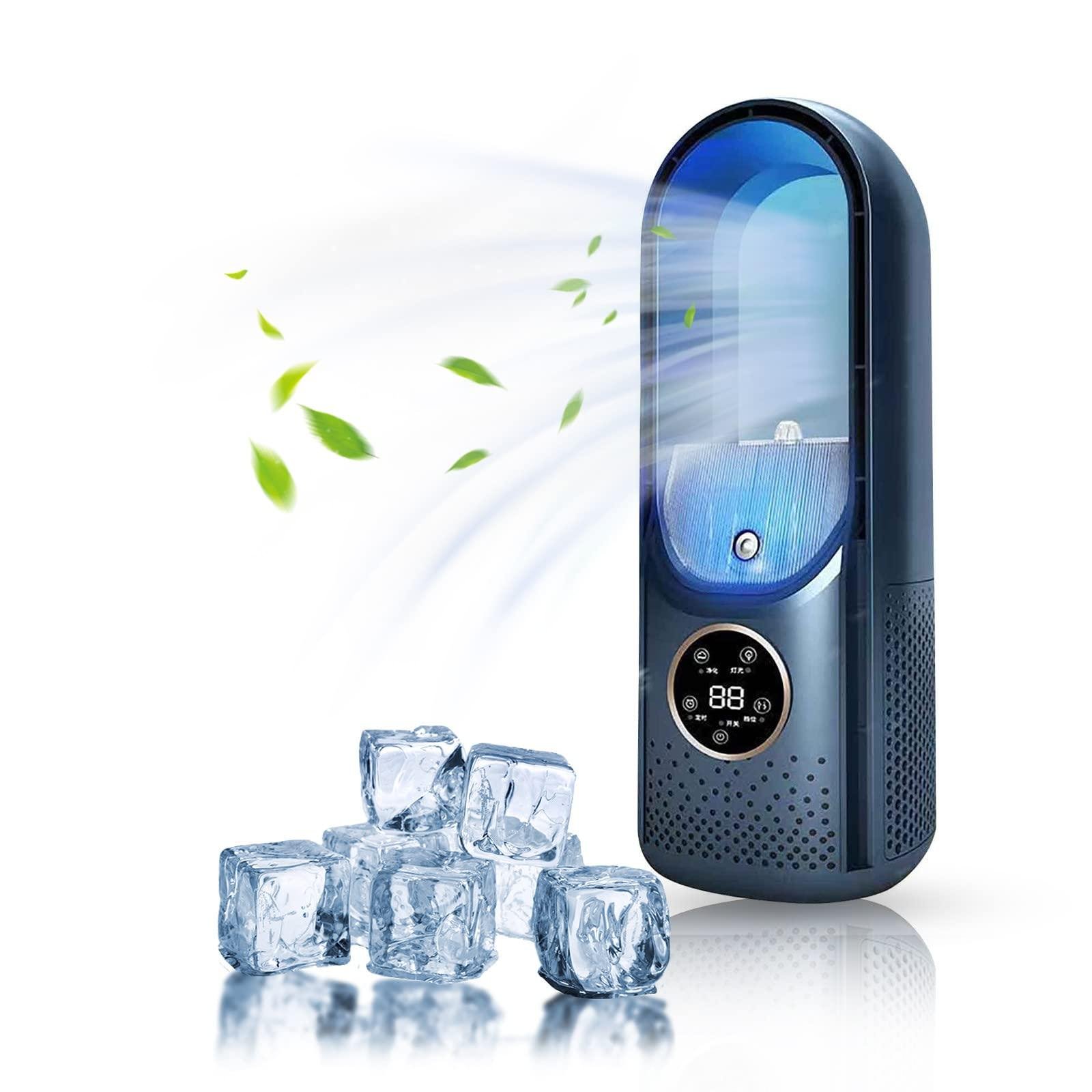 Вентилятор-зволожувач настільний Air Multiplier RGB/USB/LED підсвітка Зелений (MX-00009363B) - фото 5