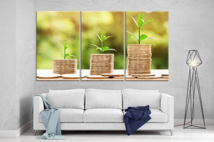 Картина модульная на холсте DK Инвестиции 159x99 см (XL32)