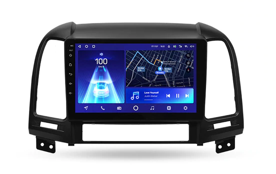 Магнитола штатная Teyes CC2 Plus 3/32 GB 4G+WiFi Hyundai Santa Fe 2006-2012