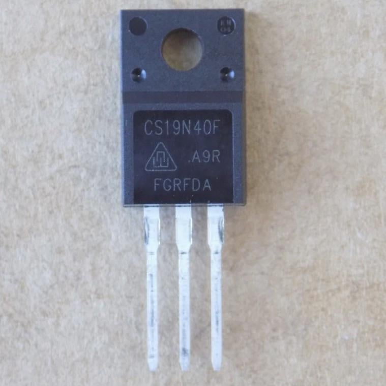 Транзистор CS19N40F/TO220F (50078)