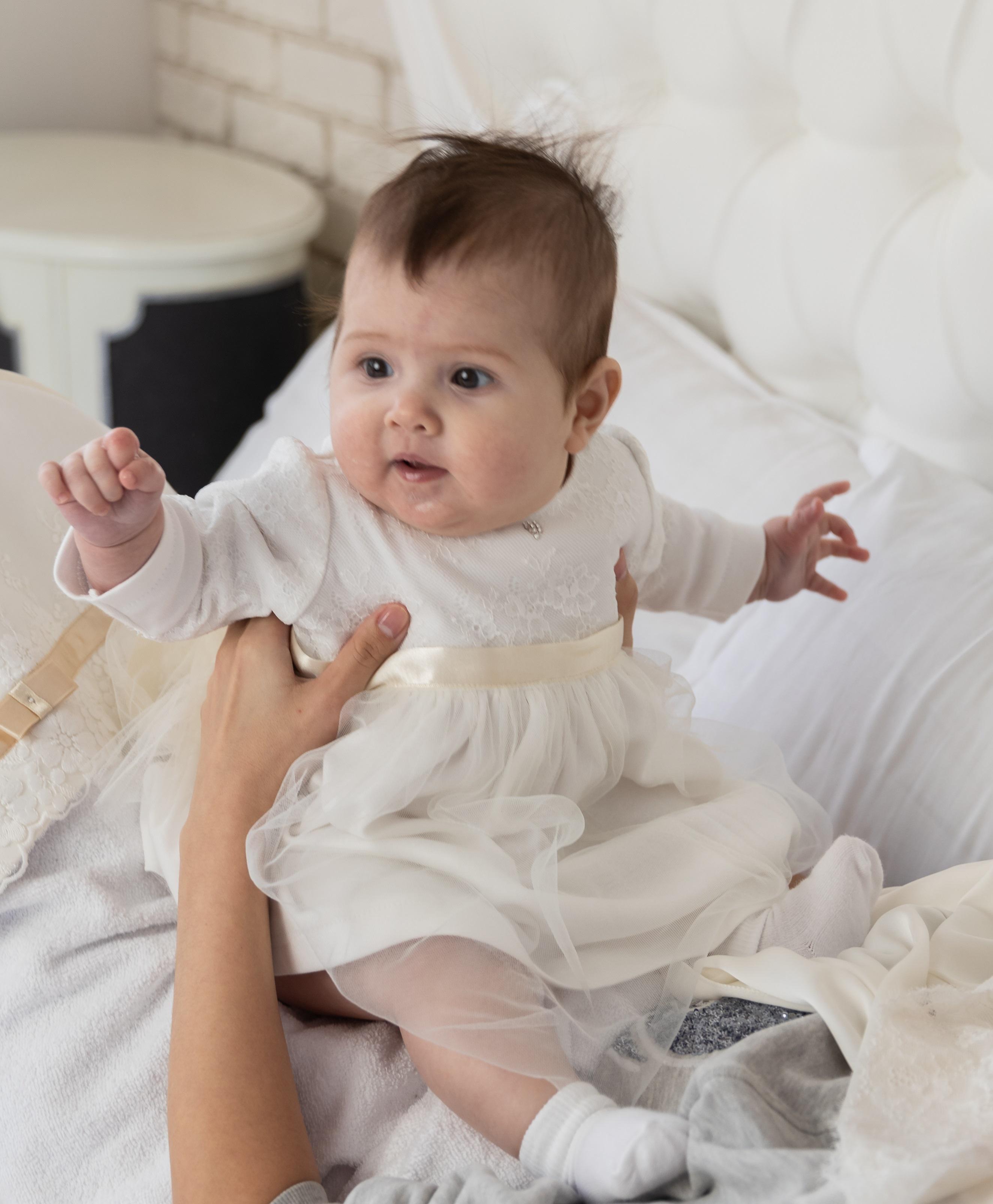 Сукня для дівчинки Белла р. 74 Ivory (5585236) - фото 1