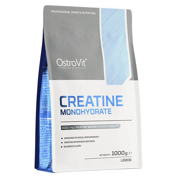 Креатин моногидрат OstroVit Creatine Monohydrate 1000 г 333 порции Lemon (000024956)