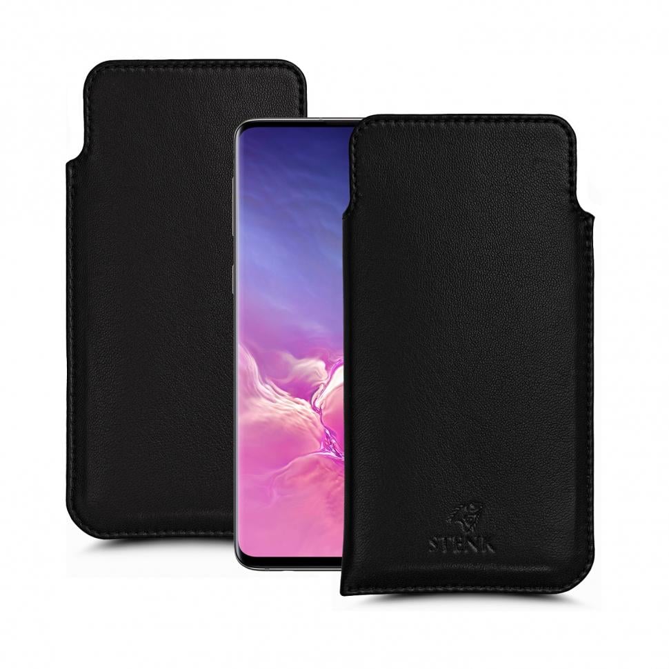 Футляр Stenk Elegance для Samsung Galaxy S10 Черный (63280)