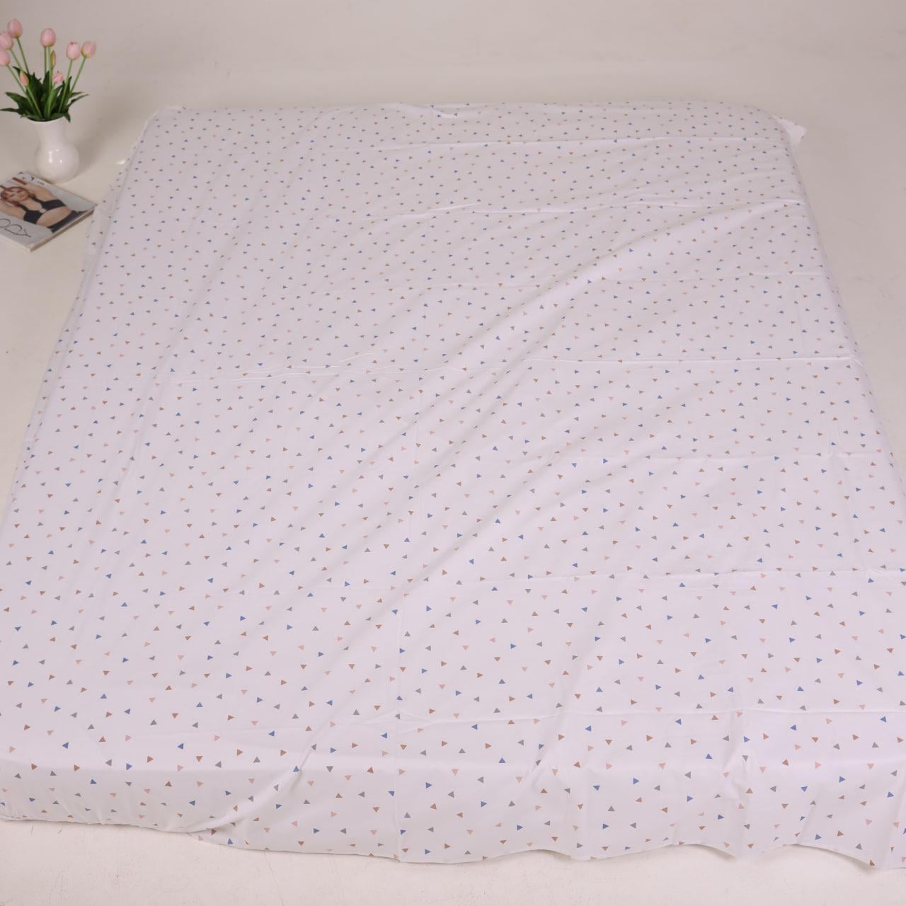 Простынь Звездные жирафы ранфорс 180х220 см (36978599)