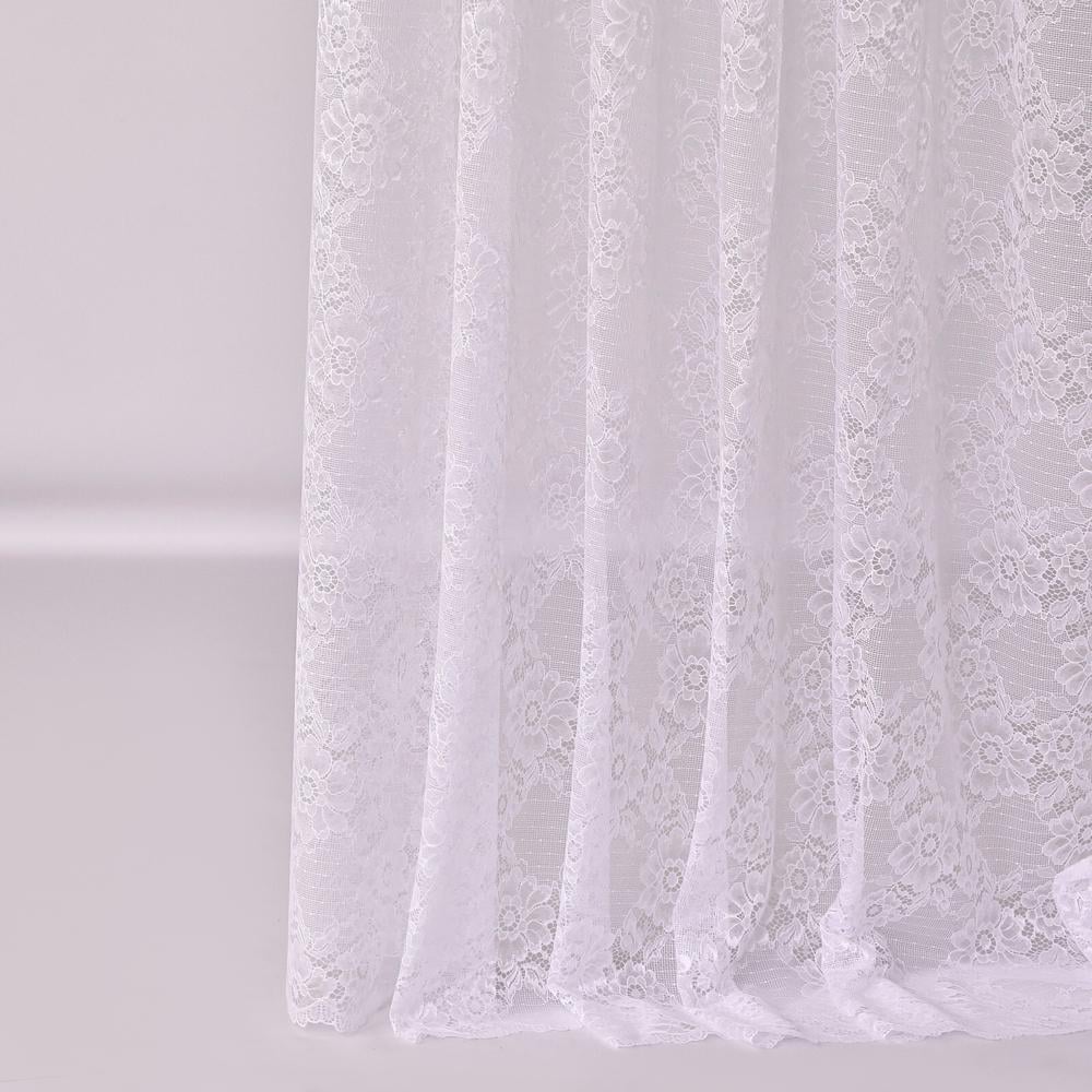 Ткань тюль жаккард Валансьен V-beyaz 65 гр/м2 310 см (26901) Ткань тюль жаккард Валансьен V-beyaz 65 гр/м2 310 см (26901)