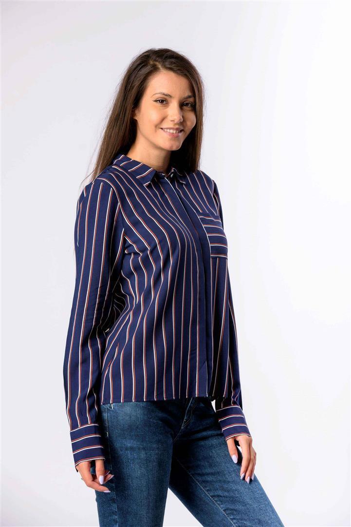 Рубашка женская Kvl 20202041 XS Синий