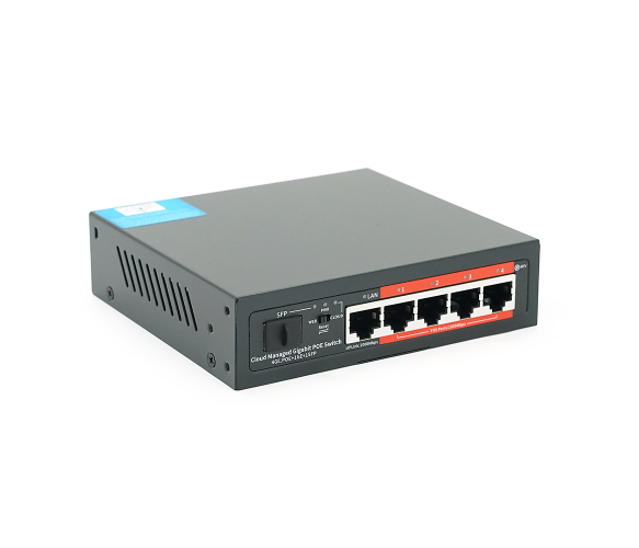 Коммутатор гигабитный управляемый PoE YOSO YO204-52 4 порта