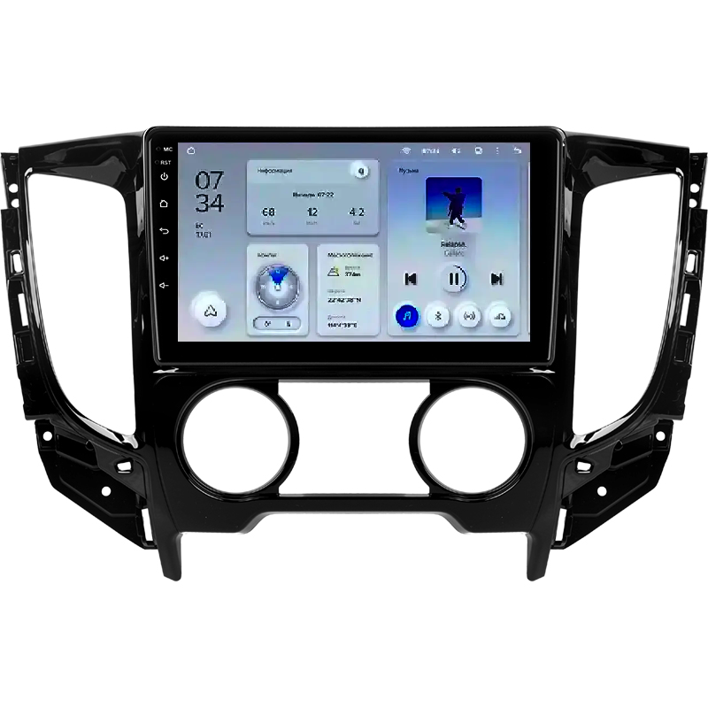Автомагнитола штатная Teyes для Mitsubishi L200 5 2015-2019 Android X1 2/32G Wi-Fi Варі вариант F1