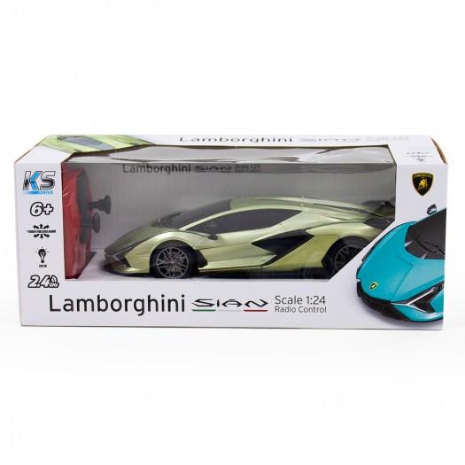 Автомобиль KS Drive Lamborghini Sian 1:24 с р/у Зеленый (124GLSG-ks) - фото 10