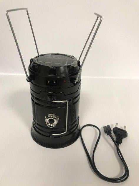 Ліхтар акумуляторний кемпінговий Sihong 9248 Чорний (4488546) - фото 5