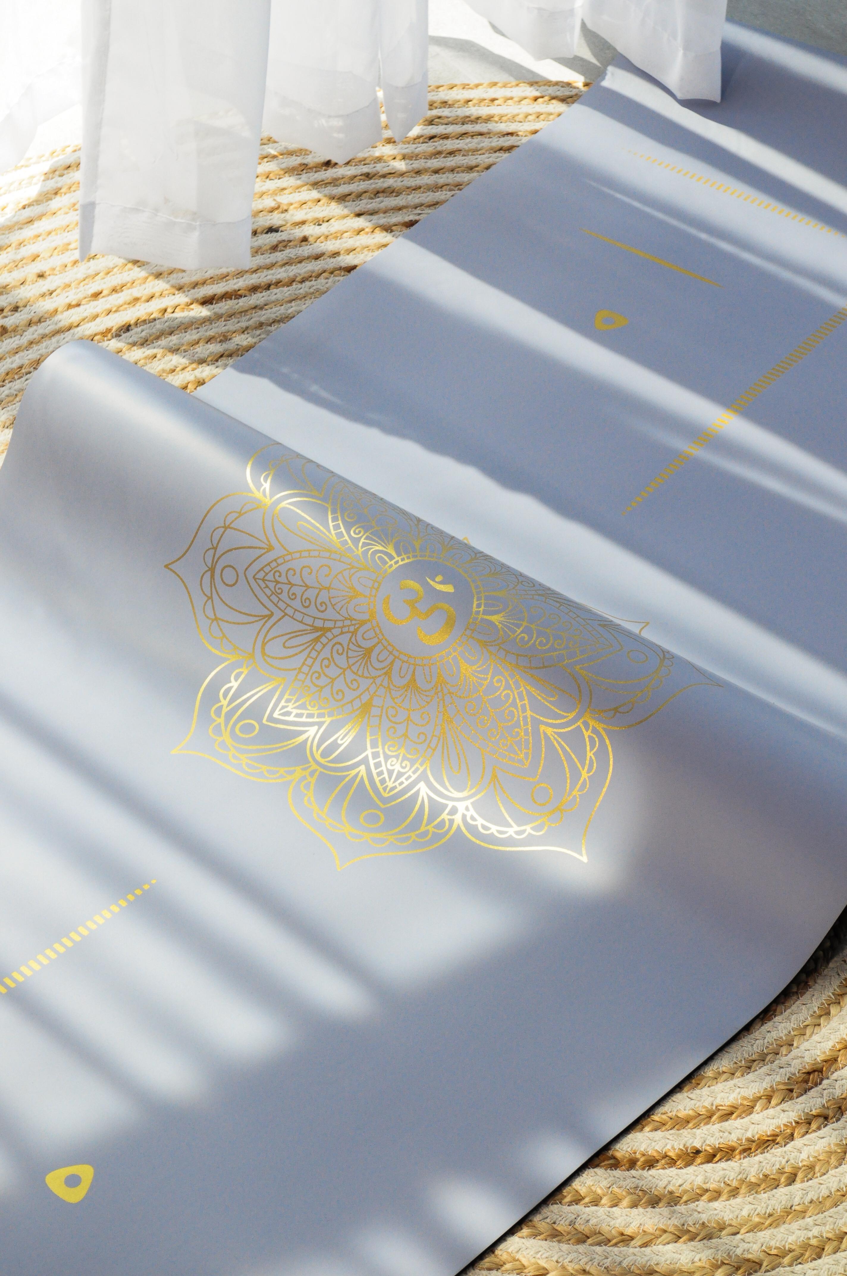 Коврик для йоги и фитнеса Lita Pro Asana PU/каучук 183х68х0,5 см Серый (20-01-6) - фото 3 Коврик для йоги и фитнеса Lita Pro Asana PU/каучук 183х68х0,5 см Серый (20-01-6) - фото 3