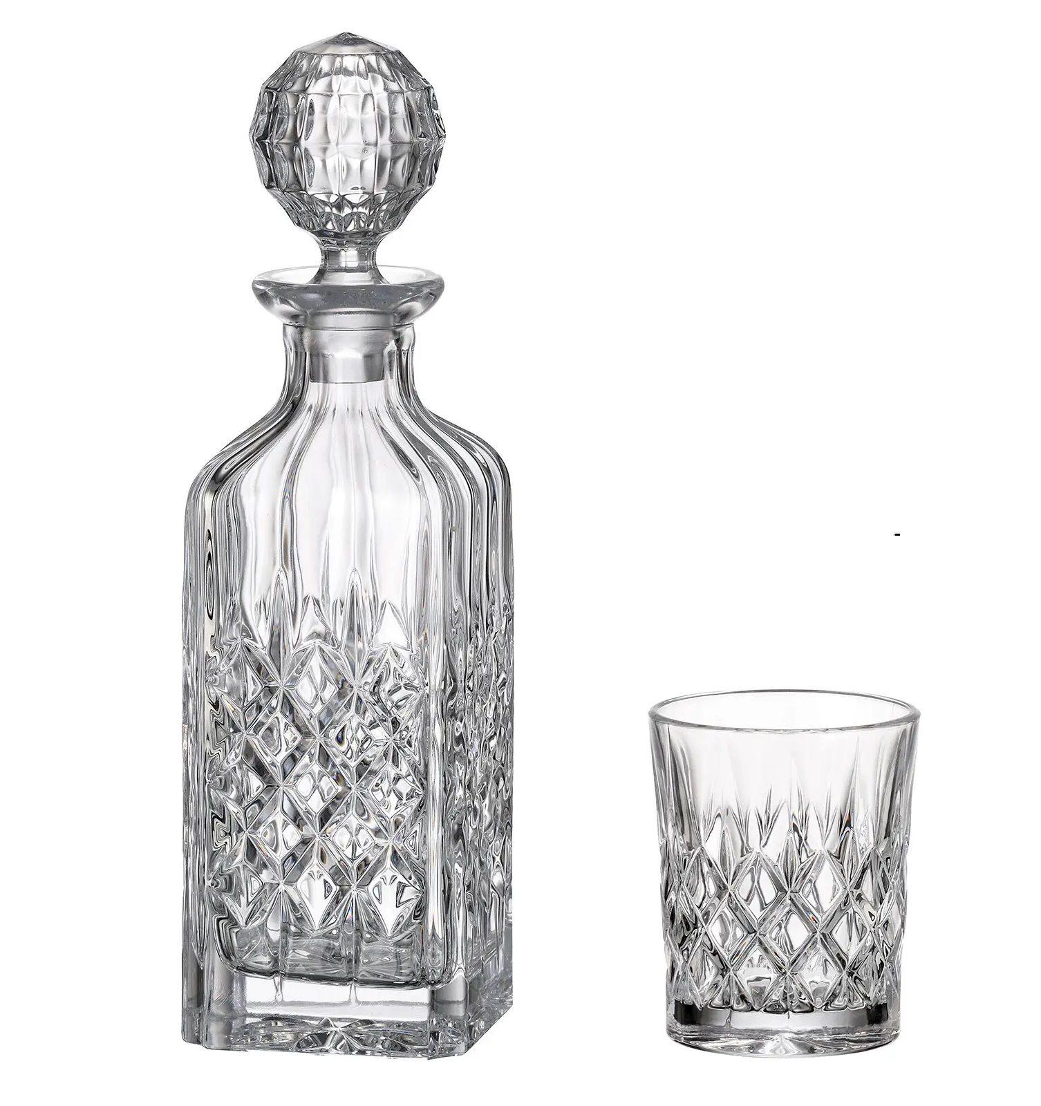 Подарунковий набір для віскі Bohemia Angela 99999-42000-163 7 пр. (9773)