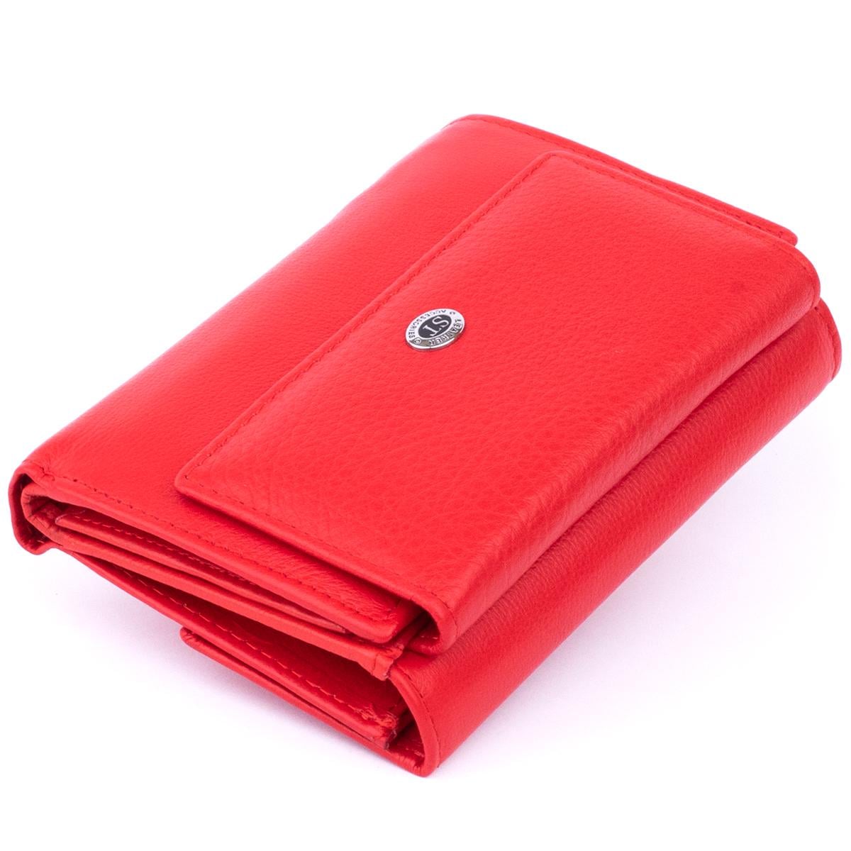 Кошелек женский ST Leather 19368 кожа Красный (47587)