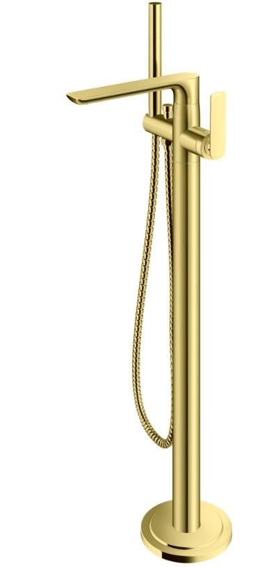 Смеситель для ванной KOHLMAN EXPERIENCE напольный Gold (2810372867)